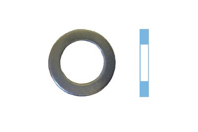 CORTECO 82905522 005522h Flat Seal Metal Ri Met 14.00 22.00 2.00 Alu 1
