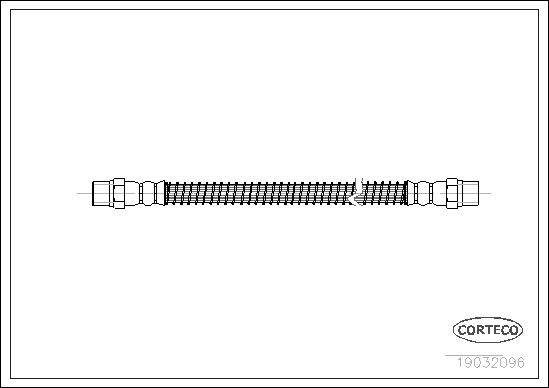 CORTECO 82332096 Brake Hose