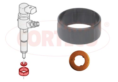 CORTECO 49445013 Seal Ring Set. İnjector