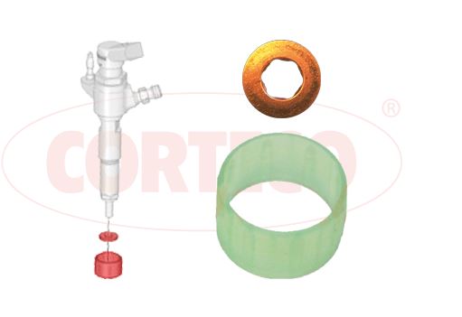 CORTECO 49445015 Seal Ring Set. İnjector