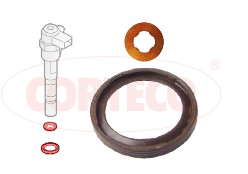 CORTECO 49445016 Enjektör Keçesi Pulu Astra H-Astra J-Corsa C-D-E-Meriva-Linea-Albea-Doblo-Punto-Egea 1.3 A13dte