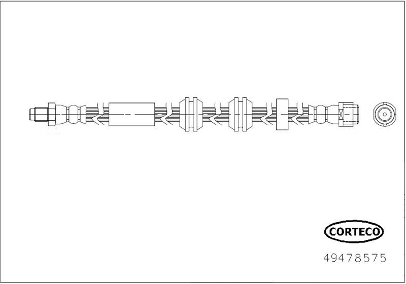 CORTECO 49478575 Brake Hose
