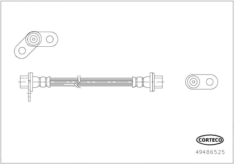 CORTECO 49486525 Brake Hose