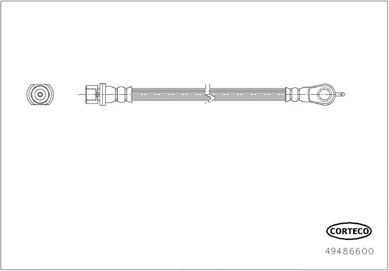 CORTECO 49486600 Brake Hose