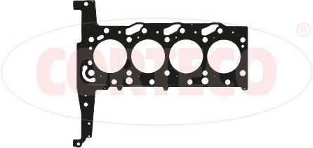 CORTECO 83415155 Silindir Kapak Contasi Ford Transit-Mondeo 01> 2.0 Tdci Önden Çeker 1.10mm 1 Tirnak