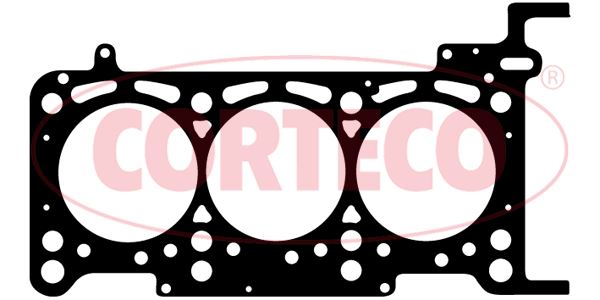 CORTECO 83415476 Silindir Kapak Contasi Vw Touareg-Audi-A4-A5-A6-A8-Q7 05> Cata-Bks-Bsg-Bpp-Bkn-Asp-Capa-Ccwa-Cand-B Ng-Bmk 2.7-3.0 Tdi V6 1 Kertik 4-6 Silindir İçin Kalinlik: 1.11mm