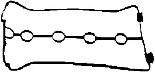CORTECO 83440001 Motor Külbütör Üst Kapak Contasi Chevrolet Lacetti-Kalos-Aveo-Rezzo 1.4 - 1.6 16v