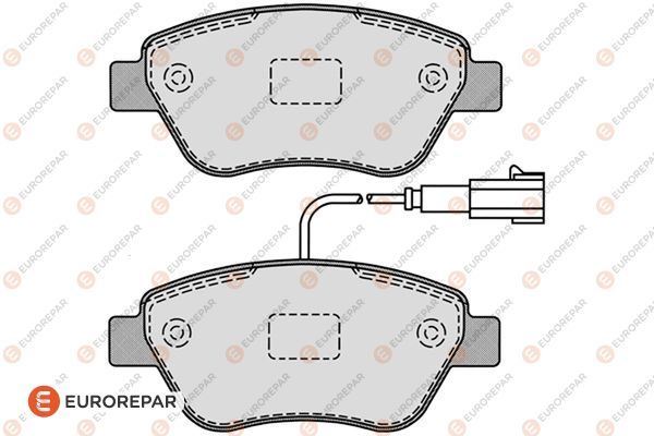 EUROREPAR 1617262180 On Fren Balatasi Linea 1.3 Stilo Bravo Siena Palio Albea 1.2 1.4 1.6 1.9d Multijet 10 01> Doblo 1.3d Nemo Bipper Fiorino