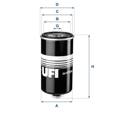 UFI 2447300 Diesel Man