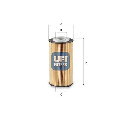 UFI 2523900 Oil Cartridge Man