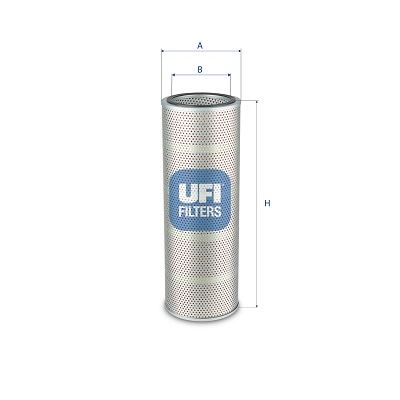 UFI 2567500 Oil Cartridge Hitachi-John Deere
