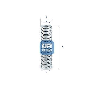 UFI 2567700 Oil Cartridge Atlas-Bomag-Fai-J.C.B.-Terex