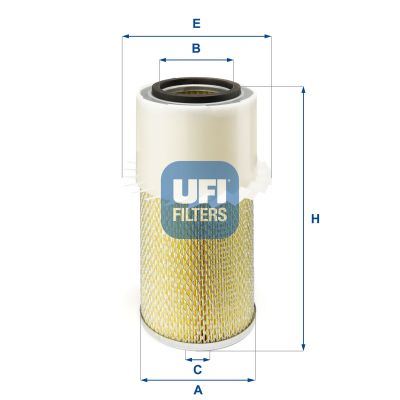 UFI 2721900 Air Fiat Hitachi