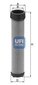 UFI 2756700 Air Case Construction-Hitachi