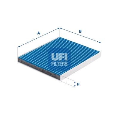UFI 3422100 Argentium Abarth-Fiat-Ford