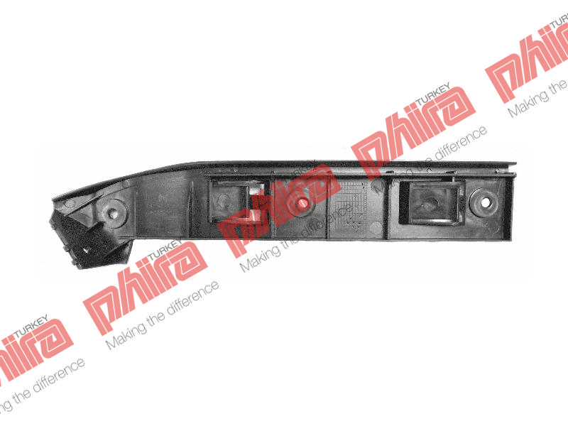 EUROSTAMP 153.09.2200 Tampon Braketi Ön Sağ Plastik Volkswagen Golf 1998-2006 1j5807184-1j5807184a