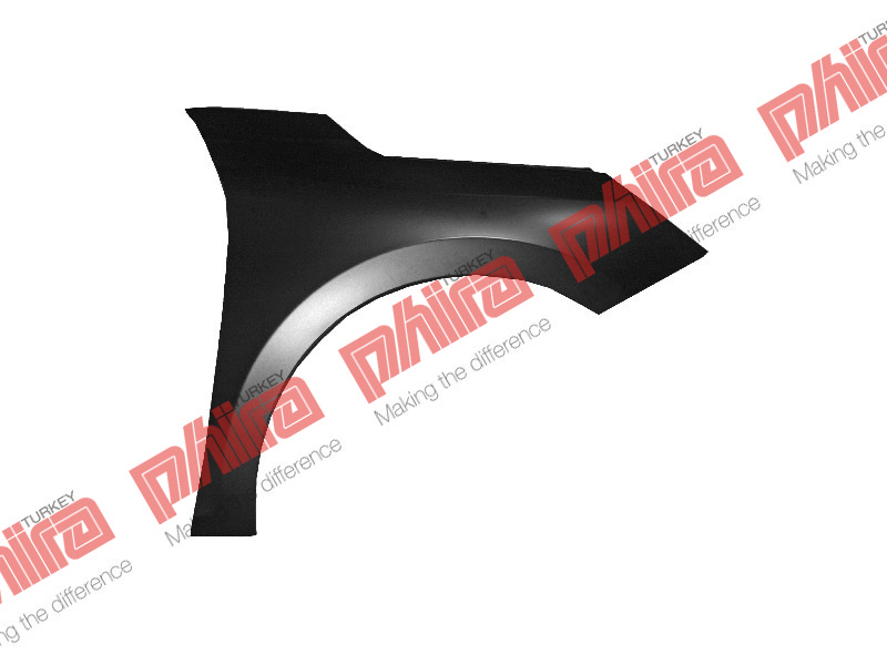 ORAN 758012 Çamurluk Ön Sağ Sac Opel Corsa F 2019