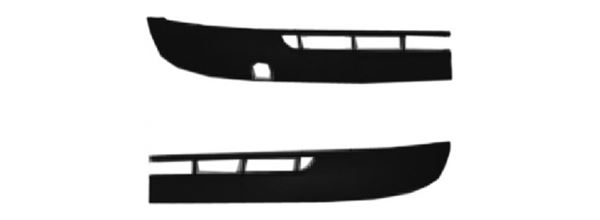 POLIPLAST 100.17812 Tampon Spoyleri Ön Sol Sağ Set Renault Kangoo 2008-2013