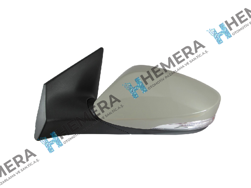GORDON MR0301EL Ayna Cami Sol Komple Elek.Siny. Hyundai Elantra 2011-2013