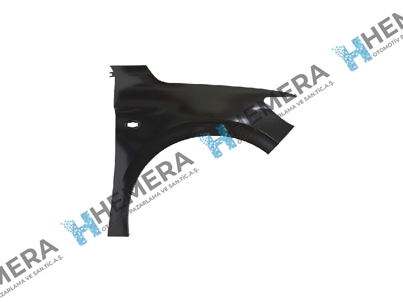 GORDON FN0341R Çamurluk Ön Sağ Delikli Peugeot 301 2012-2018
