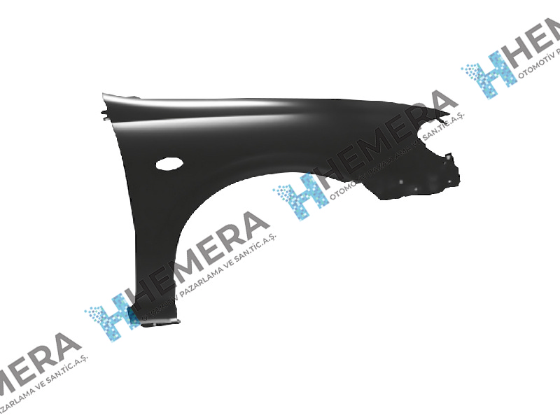 GORDON 99A21BR Çamurluk Ön Sağ Sac Sinyal Delikli Nissan Almera 2003-2006