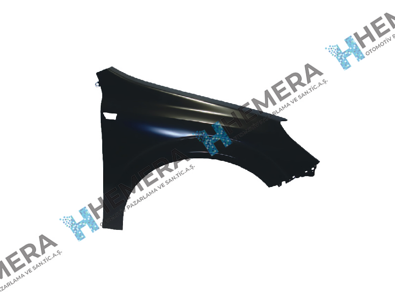GORDON 99644AR Çamurluk Ön Sağ Sac Sinyal Delikli Opel Astra H 2004-2014