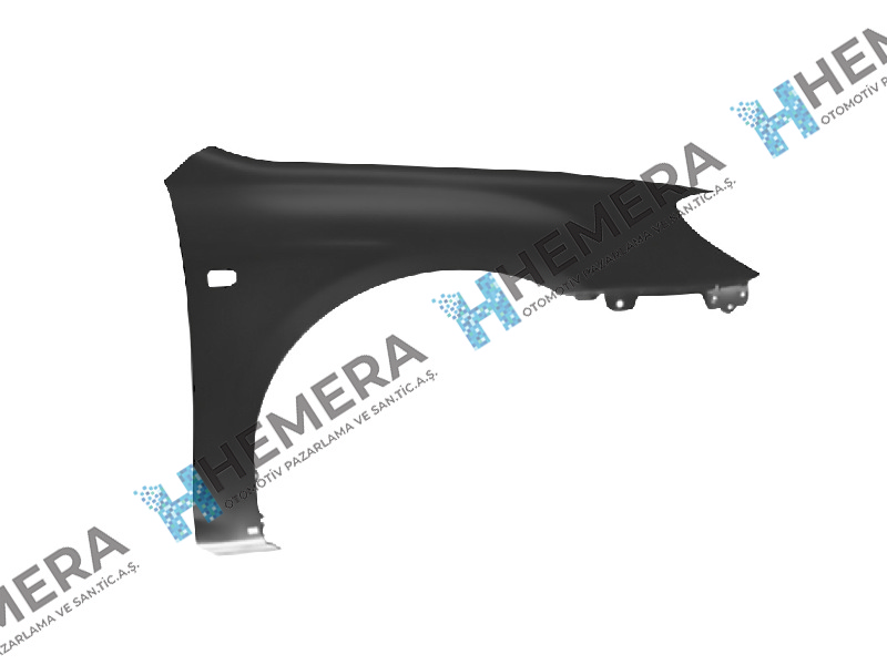 GORDON 99A57BR Çamurluk Ön Sağ Sac Sinyal Delikli Kia Cerato 2005>