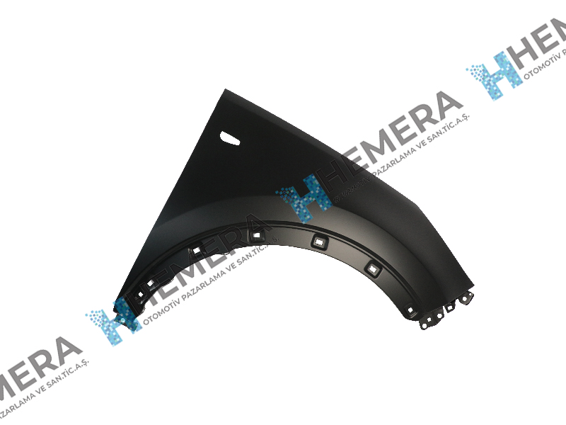 GORDON 99D87AR Çamurluk Ön Sağ Sac Sinyal Ve Dodik Delikli Kia Sportage 2011>