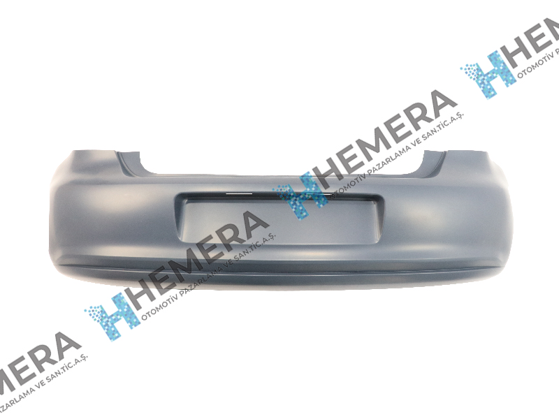 GORDON 6674V Tampon Arka Astarli Küçük Egzoz Çikişi Volkswagen Polo 2009>