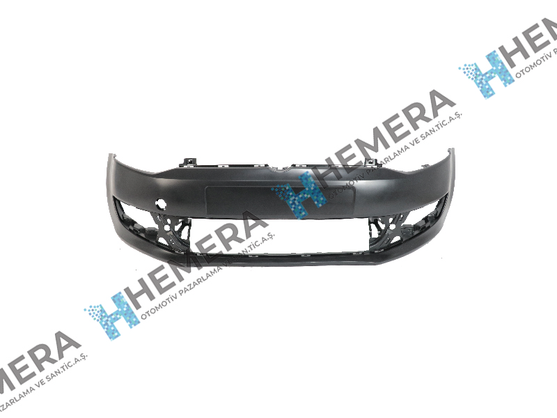 GORDON 6674D Tampon Ön Sisli Siyah Volkswagen Polo 2009-2015