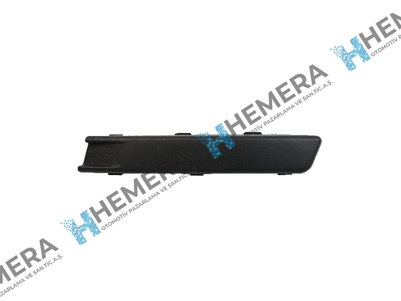 GORDON 9641FL Tampon Çitasi Ön Sol Siyah Volkswagen Passat 2006-2008