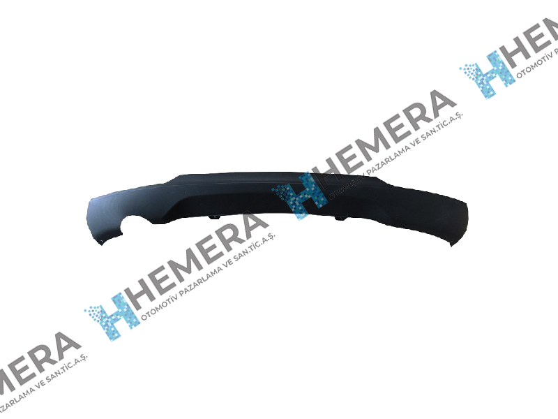 GORDON BP1196E Tampon Kaplamasi Arka Alt Siyah Opel Astra 2016>