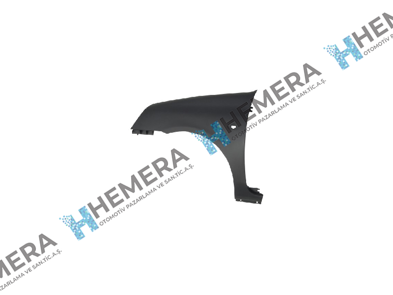 PULO PW-RC41 Çamurluk Ön Sol Sinyal Delikli Renault Clio Symbol 2001-2004