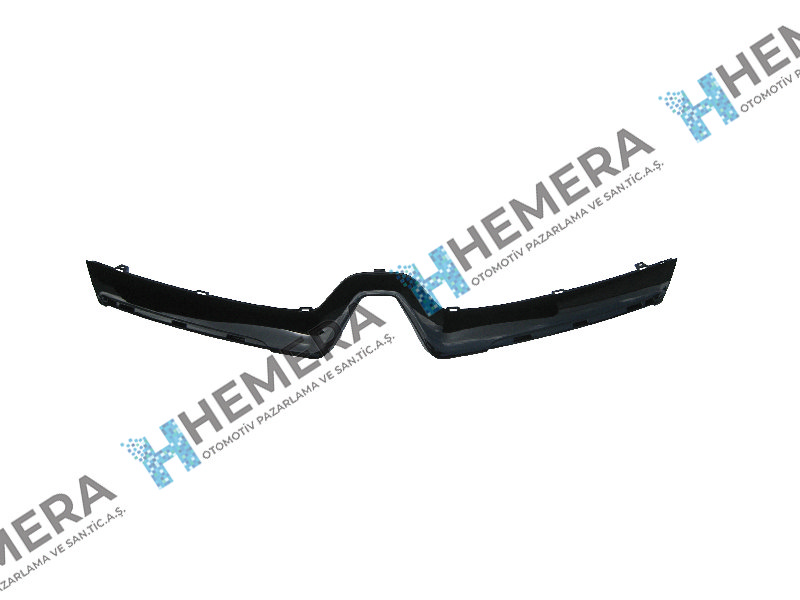 ORJINAL 620787878R Panjur Kaplamasi Ön Üst Hb Renault Clio Iv 2013-2016