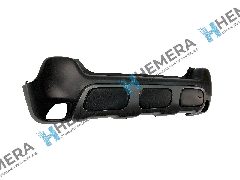 PULO-P2-C3A174S-A Arka Tampon  C3 Aircross 2017> Astarli Komple