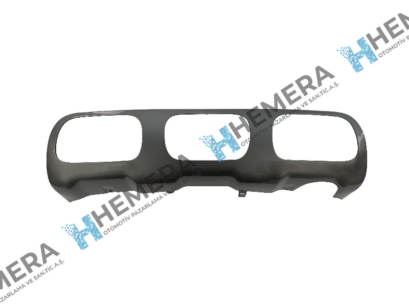 PULO P2-C3A17B Tampon Arka Alt Citroen C3 Aircross 2017>