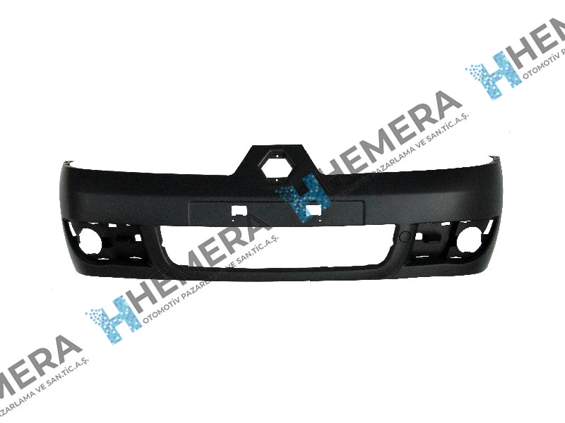 PULO P1-RSB2 Tampon Ön Sisli Siyah Sensörsüz Renault Clio Ii 2006-2008
