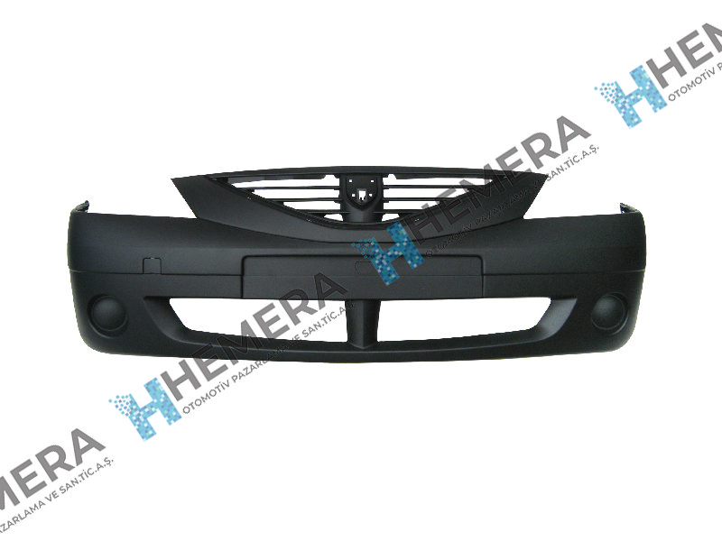 PULO P1-RLG15 Tampon Ön Sissiz Siyah Dacia Logan 2003-2008