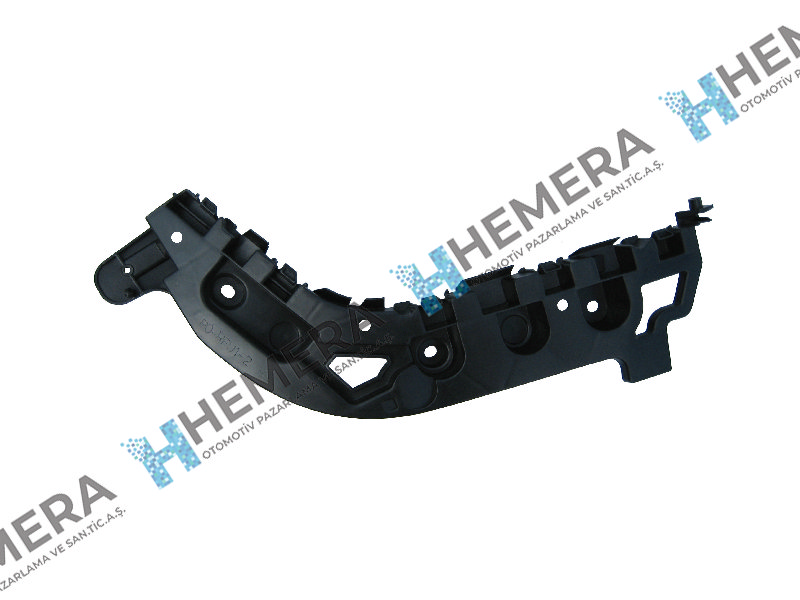 PULO PO-RFU12 Tampon Braketi Arka Sağ Renault Fluence 2011-2015
