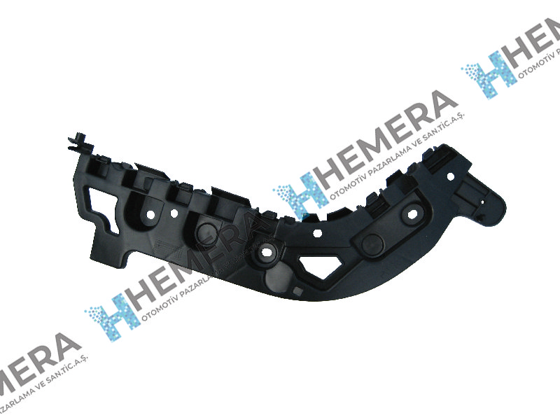 PULO PO-RFU11 Tampon Braketi Arka Sol Renault Fluence 2011-2015