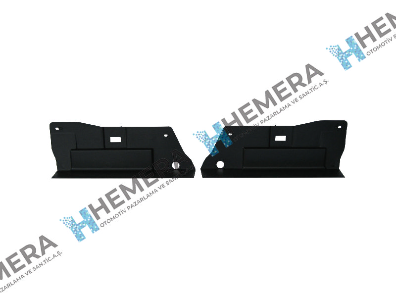 PULO PK-RC7 Tampon Spoyleri Ön Set Renault Clio Iv 2013-2016