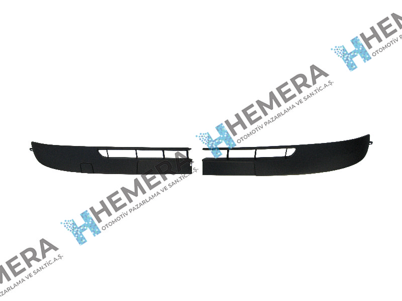 PULO PF-RE6 Tampon Çitasi Ön Set Renault Kangoo 2008-2013