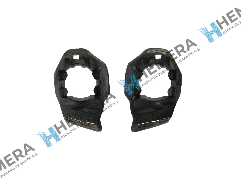 PULO P1-30113-YT Sis Far Çerçevesi Set Peugeot 301 2012-2014