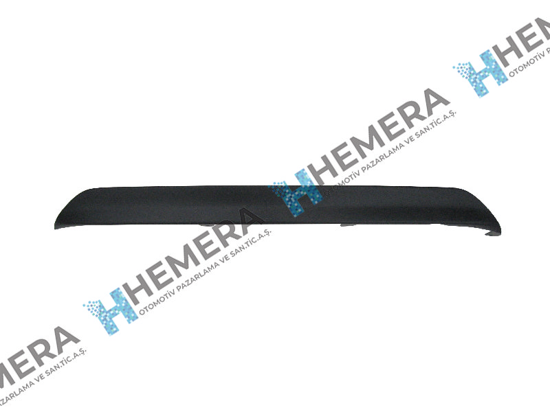 PULO P2C-20812 Tampon Spoyleri Arka Peugeot 208 2012>
