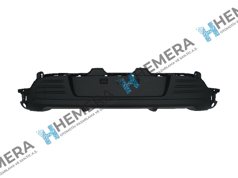 PULO P2C-RC8 Tampon Spoyleri Arka Alt Renault Clio 2016>