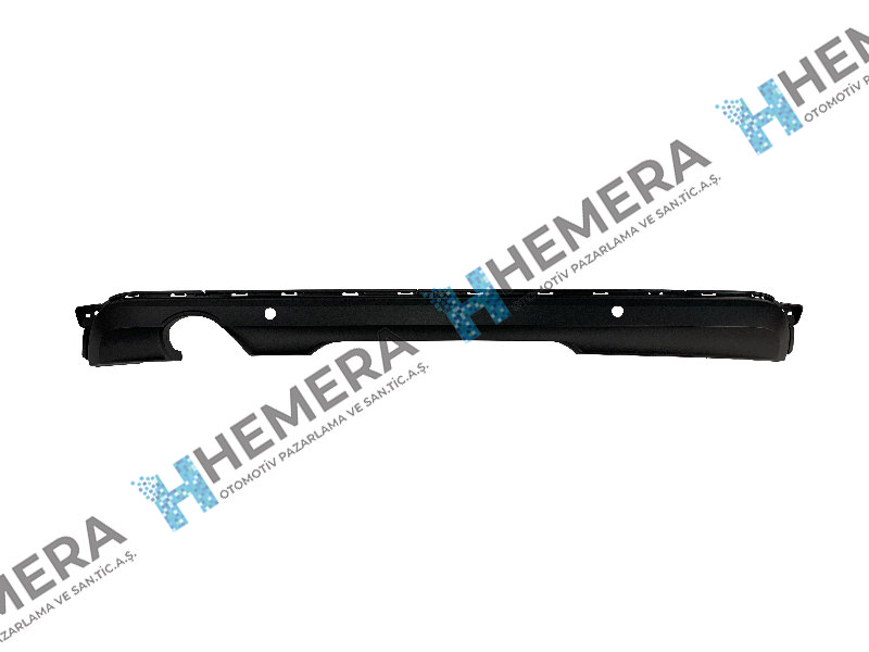 PULO-P2C-RC9-P Arka Tampon Spoileri Clio V ( 2 Sensorlu )
