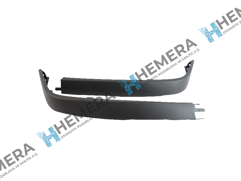 PULO PC-C3A17 Tampon Spoyleri Ön Set Citroen C3 Aircross Ii 2017>