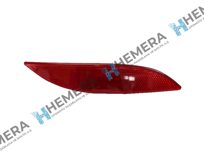 PULO P8-RFU12 Tampon Reflektörü Arka Sağ Renault Fluence 2008-2015