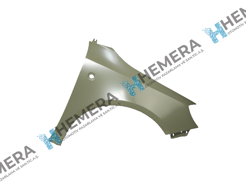 Çamurluk On Sag Skoda Fabia Roomster 07-15