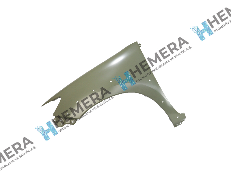 SIMYI SYTA011G-001DL Çamurluk Ön Sol Sac Sinyal Deliksiz Dodik Delikli Toyota Hilux 2012-2014